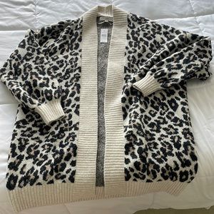 LOFT Cheetah Cardigan